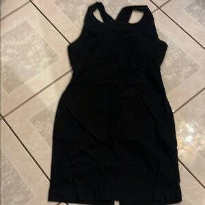 Express Elegant Black Sleeveless Dress